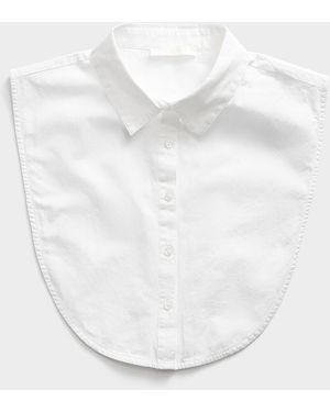 ONLY Faux Point Collar - White