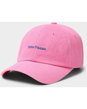 Djab Tutto Passa Dad Cap Imported From Seoul - Pink