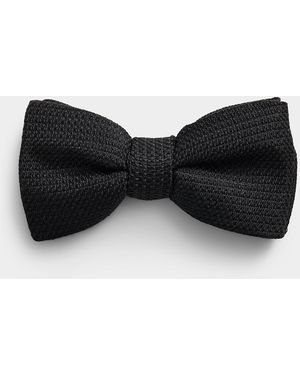 Le 31 Textured Bow Tie - Black