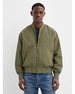 Only & Sons Lightweight Bomber Jacket - Green