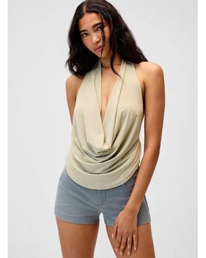 Twik Gold Starfish Halter Cami - Green