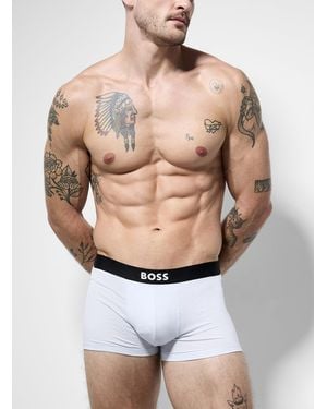 BOSS 3" Solid Stretch Trunk - White