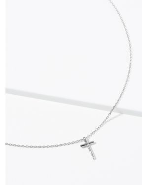 Simon's Cross Pendant Chain - Natural