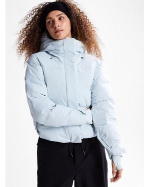 Columbia Roffe Ridge Quilted Down Insulated Coat - Blue