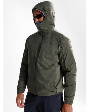 Peak Performance Freelight Reversible Insulated Hooded Jacket - Grey
