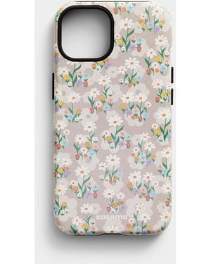 KaseMe Fashion Pattern Iphone 14 Case - White