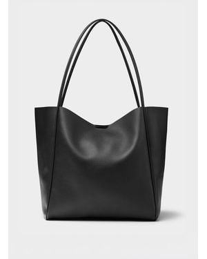 Simon's Soft Square Tote Bag - Black