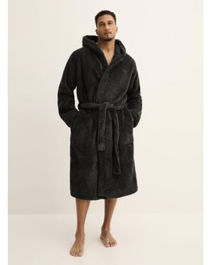 UGG Beckett Cozy Plush Robe - Black