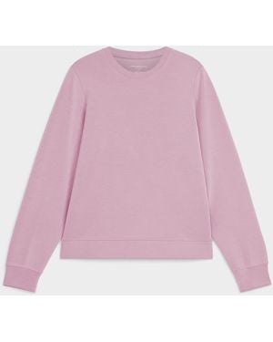 Contemporaine Peachskin Crew - Pink
