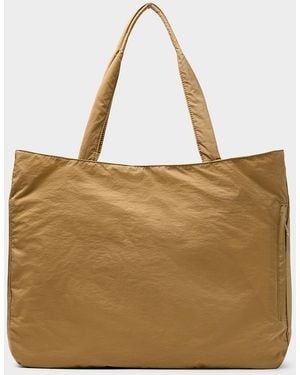 Le 31 Minimalist Nylon Tote - Natural