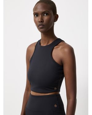 BAHE Attune Crew Neck Cropped Tank - Blue