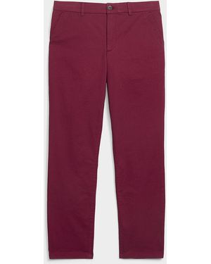 Le 31 Stretch Chinos London Fit - Red