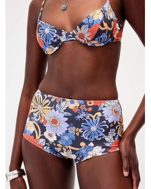 Roxy Soul Flower Boyshort - Red