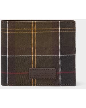 Barbour Classic Tartan Wallet - Brown