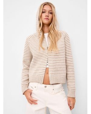 Twik Striped Zip - Natural