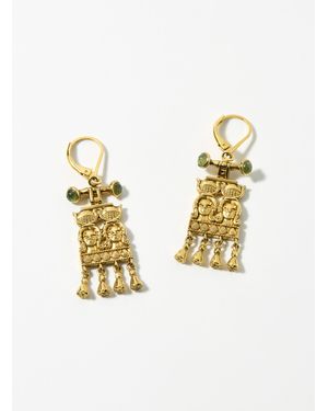 La2l Rhaenira Tassel Earrings - Metallic