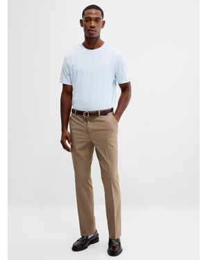 Le 31 Washable Monochrome Pant London Fit - White