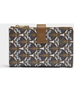 Liberty Iphis Wallet Made With Fabric - Grey