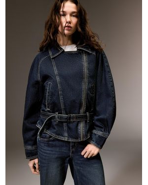 Levi's Belted Denim Jacket - Blue