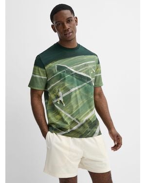Lacoste Court Art Print T - Green