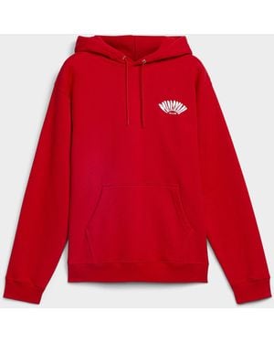 POLAR SKATE Dave Graphic Hoodie - Red