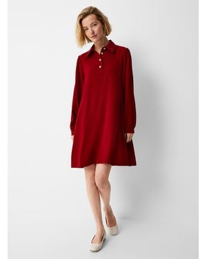 Contemporaine Jewel Buttons Shirt - Red
