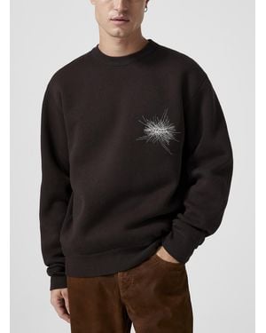 Isabel Marant Scribble Logo Sweatshirt - Black