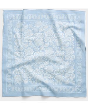 Mads Nørgaard Pure Cotton Bandana - Blue