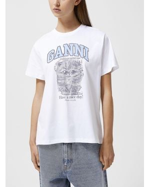 Ganni T-shirts for Women | Online Sale up to 35% off | Lyst