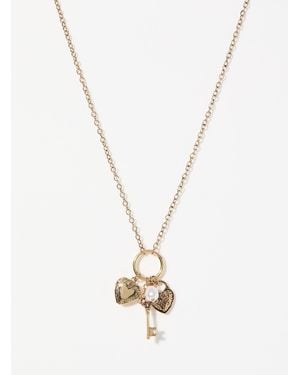 Simon's Antique Charm Chain - White