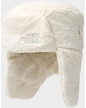 The North Face Soft Polar Fleece Trapper Hat - Natural