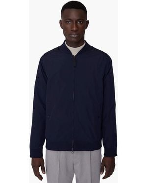Quartz Co. Daniel Bomber Jacket - Blue