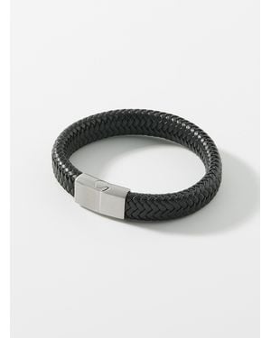 Le 31 Monochrome Braided Faux - Black