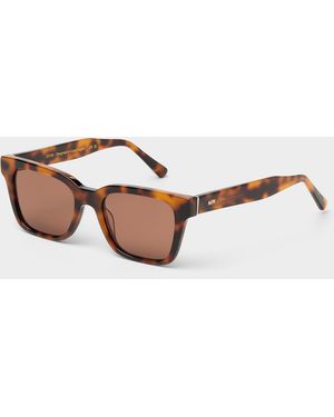 Messyweekend Dean Square Sunglasses - Brown