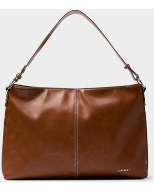 Lambert Gianna Soft Crossbody Bag - Brown