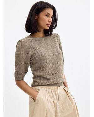 B.Young Waves And Openwork Fine - Multicolour