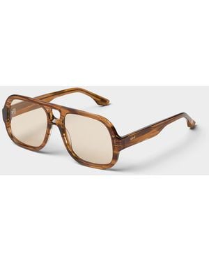 Komono Eden Photochromic Aviator Sunglasses - Natural