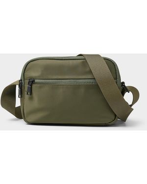 Simon's Luxurious Fabric Camera Bag - Green