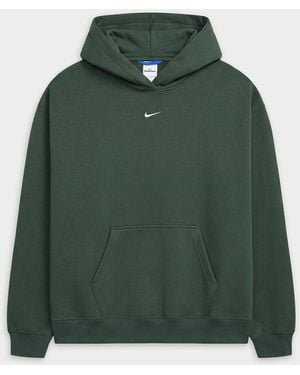 Nike Studio Loose Fleece Hoodie - Green