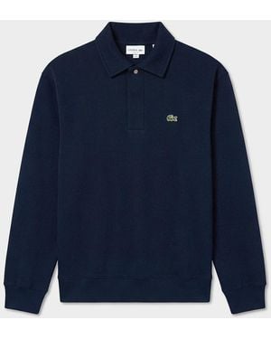 Lacoste Piqué Knit Polo - Blue