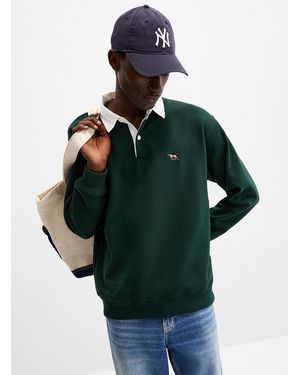 Rodd & Gunn Rugby Polo Sweatshirt - Green