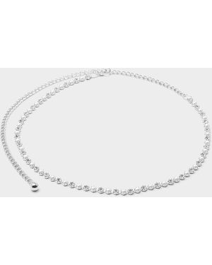 Simon's Pearl And Diamond Fine Chain - White