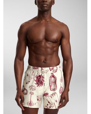 Oas Neapolitan Life Swim Trunk - Multicolour
