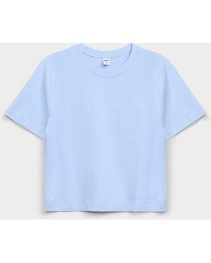 Twik Boxy Cropped T - Blue