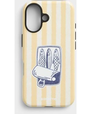 KaseMe Patterned Iphone 16 Case - Blue