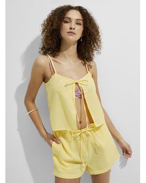 Simon's Solid Fluid Short - Yellow