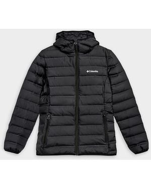Columbia Lake 22 Down Puffer Coat Fitted Waist - Black