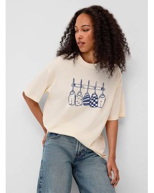 Twik Oversized Graphic - Multicolour