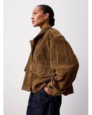 Sessun Aland Suede Stand - Brown