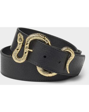 Herbert Frère Soeur Crush Snake - Black